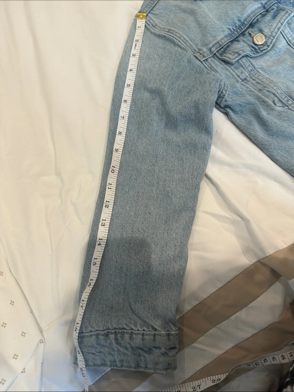 Zara Light Blue Denim Jean Jacket for Kids